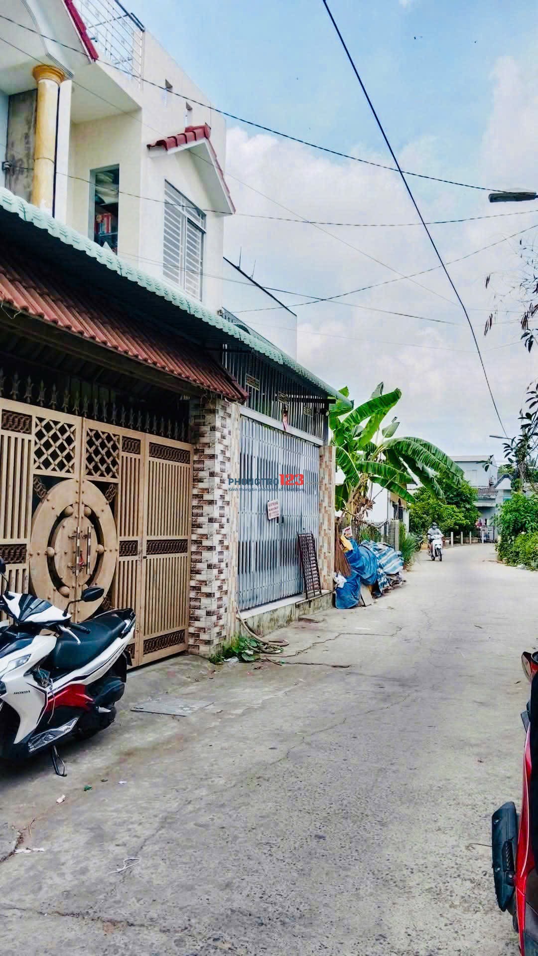 Cho thuê nhà 1 trệt 1 lầu hẻm 3 Phạm Hùng, Cái Răng - 6 triệu/tháng