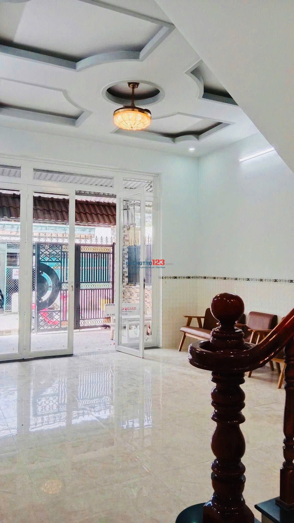 Cho thuê nhà 1 trệt 1 lầu hẻm 3 Phạm Hùng, Cái Răng - 6 triệu/tháng