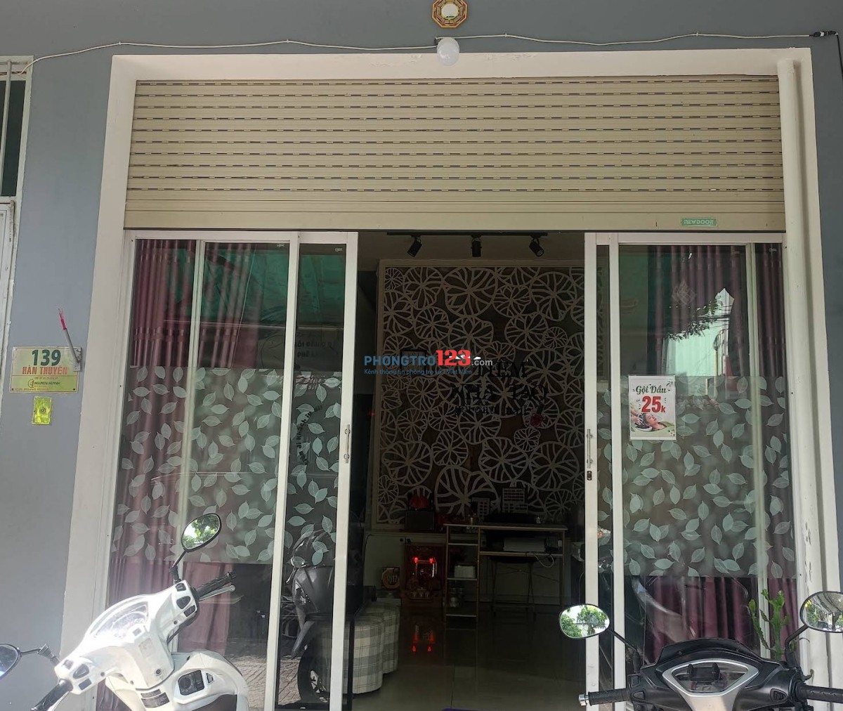 Phòng trọ kết hợp kinh doanh khu vực trung tâm Hải Châu