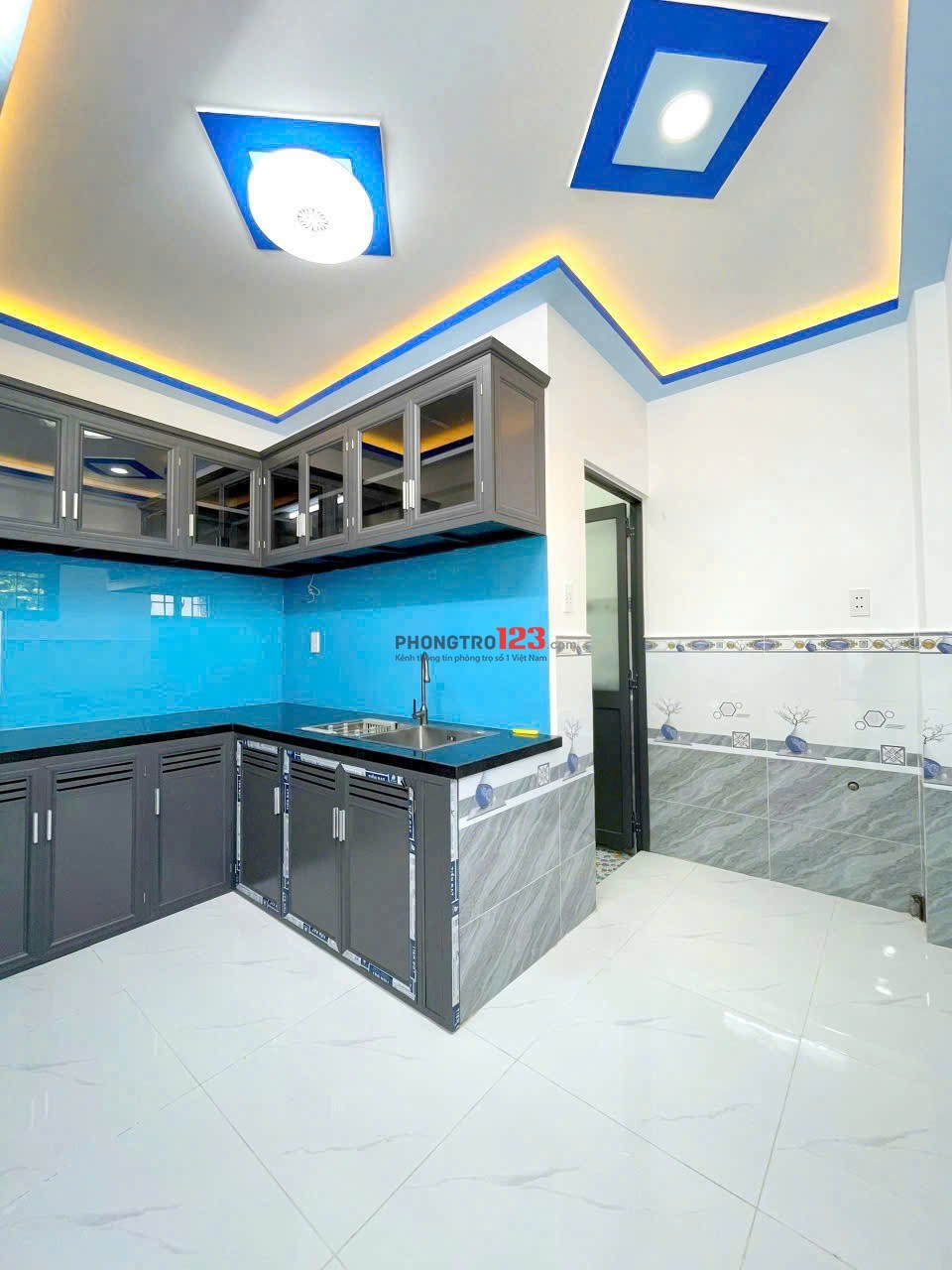Nhà đang trống, cho thuê, 2PN, 14tr/tháng. Đ/c: Trần Khắc Trân, Cầu Kiệu