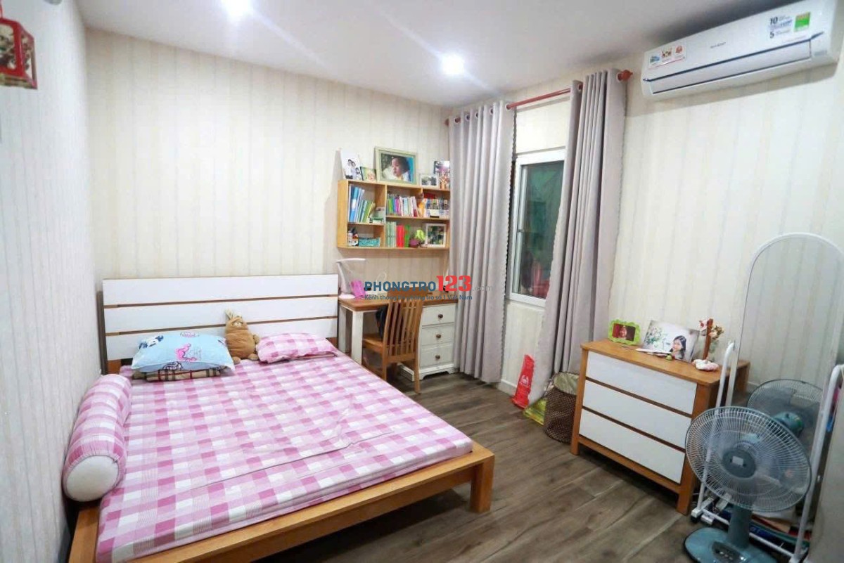 Cho thuê 9,5tr căn hộ 98m2, 2p ngủ, NT, C/c Phú Thạnh- Nguyễn Sơn