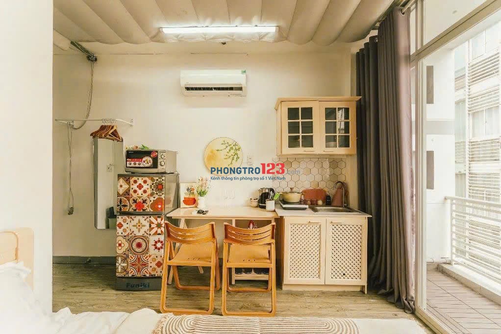 CHO THUÊ CĂN HỘ CÓ BAN CÔNG CỬA SỔ THOÁNG - GẦN CÔNG VIÊN HOÀNG VĂN THỤ ,CHỢ TRẦN HỮU TRANG