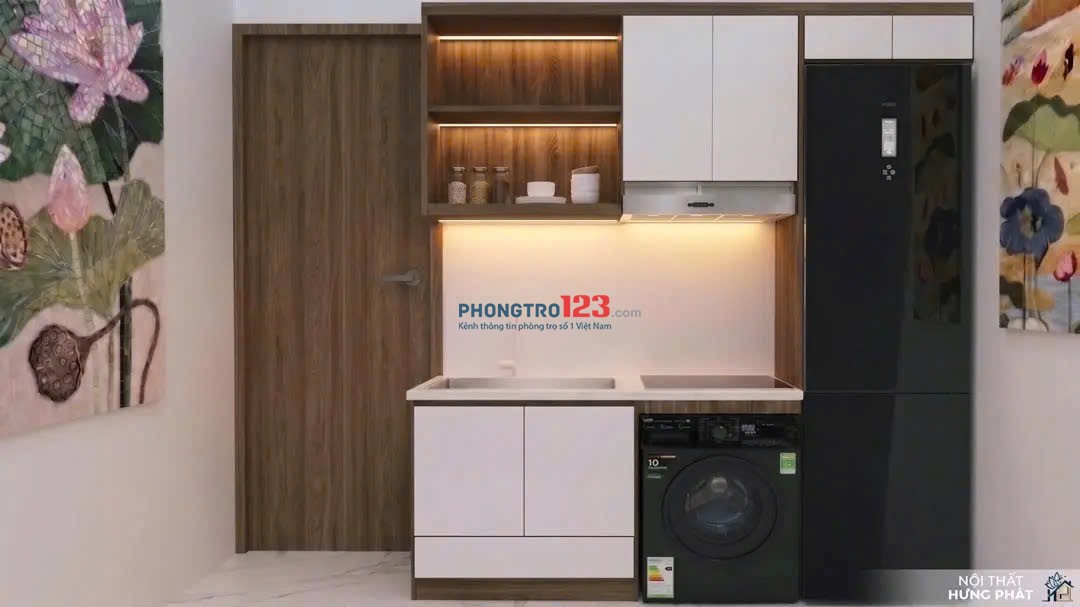 Phòng cao cấp. Mới hoàn thiện, nội thất mới bóc siu, Riêng tư, bảo mật. Mt đường số Ph Tân Quy.