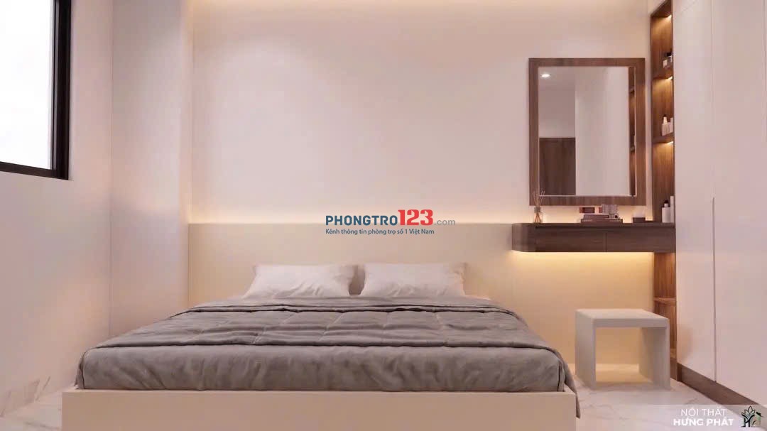 Phòng cao cấp. Mới hoàn thiện, nội thất mới bóc siu, Riêng tư, bảo mật. Mt đường số Ph Tân Quy.