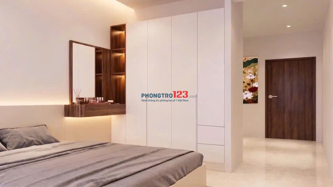 Phòng cao cấp. Mới hoàn thiện, nội thất mới bóc siu, Riêng tư, bảo mật. Mt đường số Ph Tân Quy.