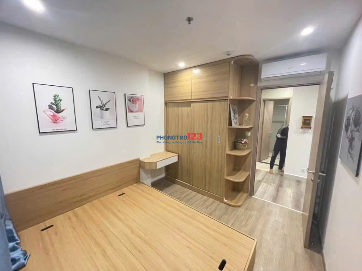 Chung cư Satra, Phan Đăng Lưu, PN: 2p ngủ, Full NT mới, 17triệu