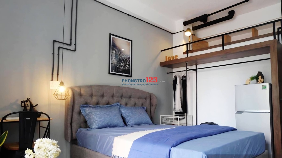 Phòng Trọ, nhà Trọ CHDV full nội thất, giờ tự do ở Hoàng Quốc Việt