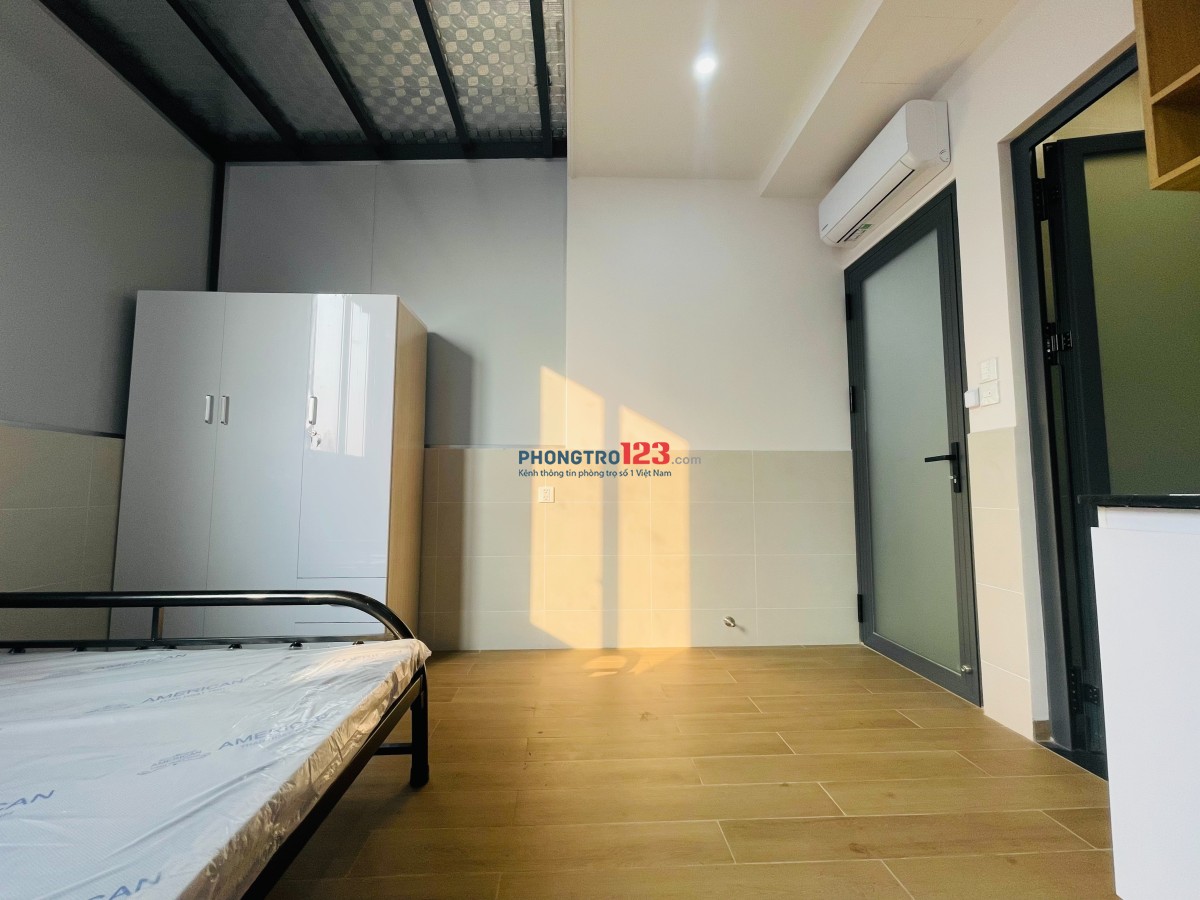 Cho thuê phòng trọ, CHDV cát lái 25m2 full nt 3tr8