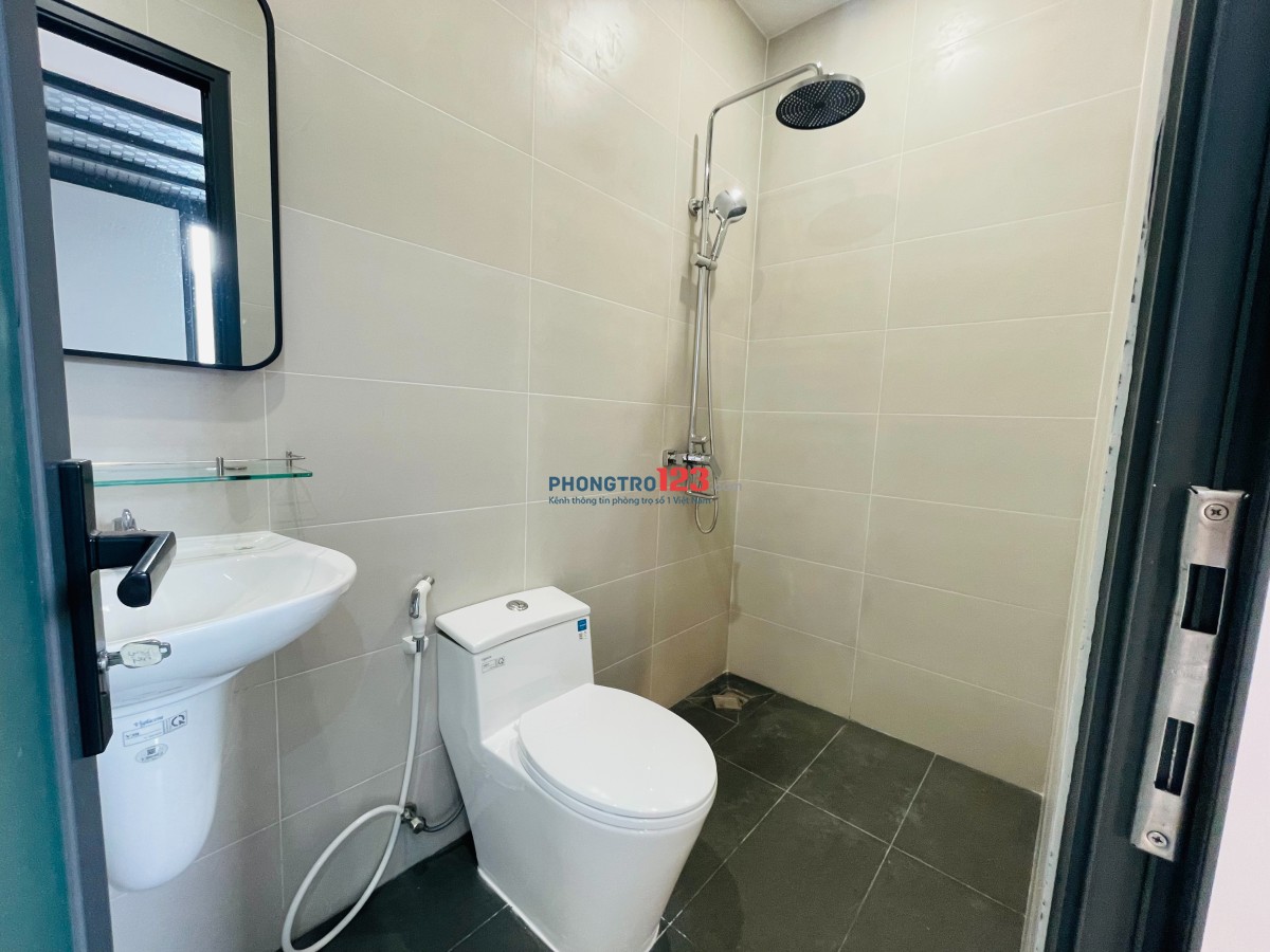 Cho thuê phòng trọ, CHDV cát lái 25m2 full nt 3tr8