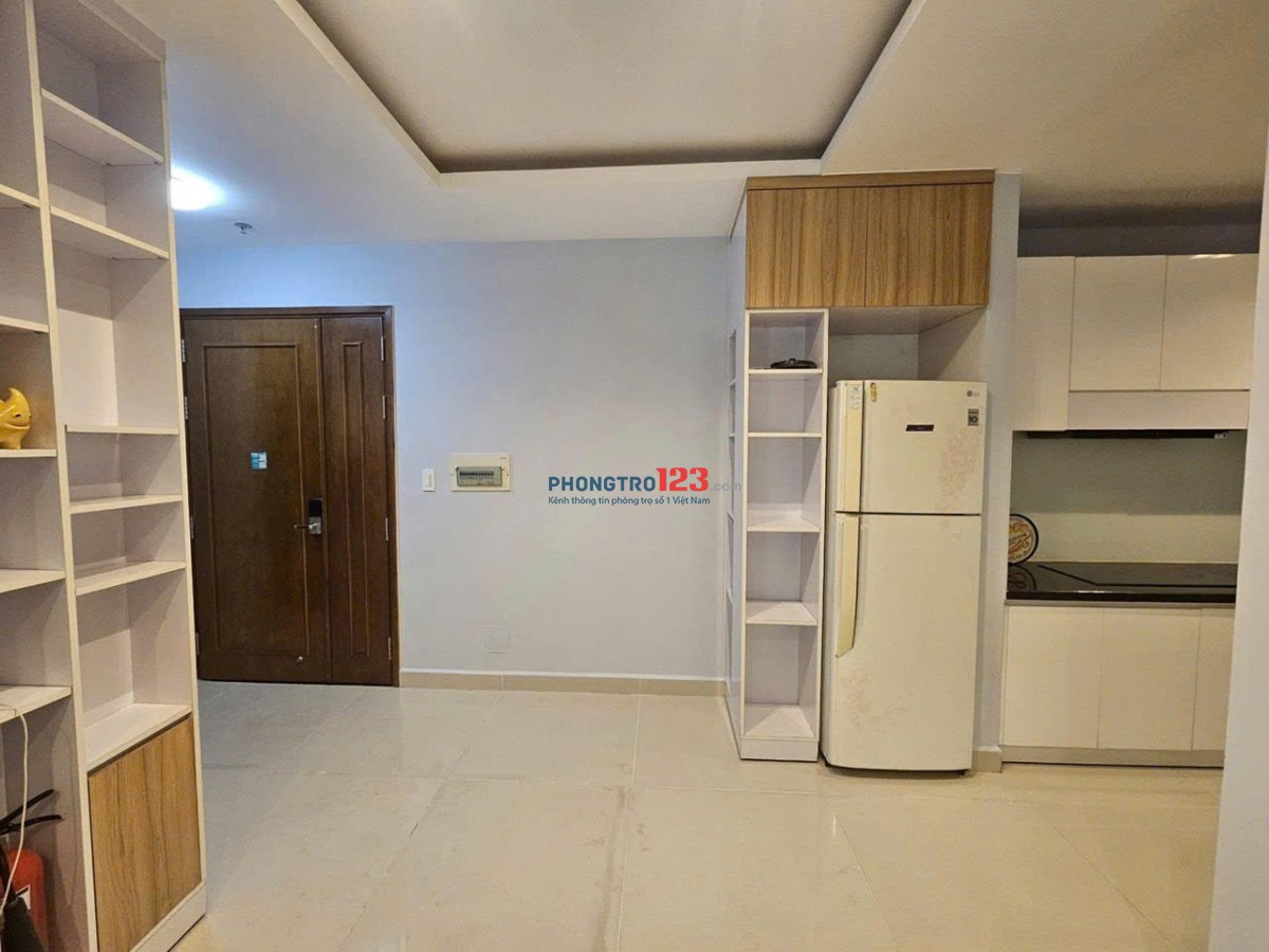Chung cư Mỹ Vinh, Nguyễn Thị Minh Khai, Q3, 2p ngủ, 15 triệu, cọc 1 tháng