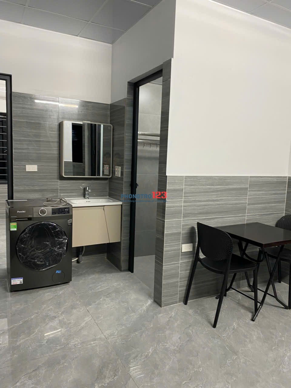 Cho thuê căn hộ mini, chung cư mini Vinh 30m² mới xây, 1 phòng ngủ, máy giặt riêng - Hưng Dũng