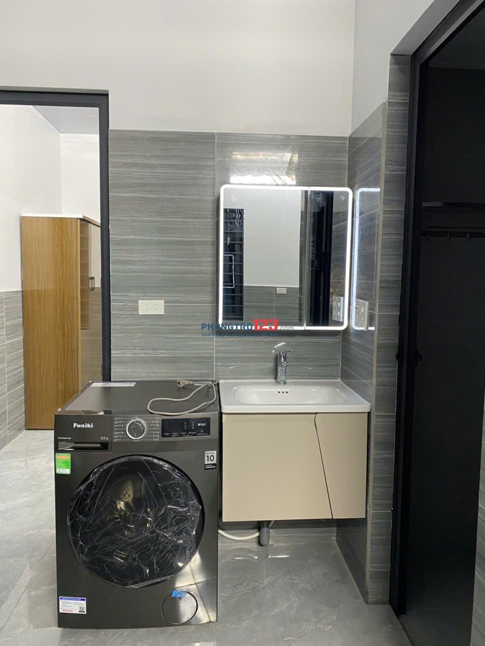 Cho thuê căn hộ mini, chung cư mini Vinh 30m² mới xây, 1 phòng ngủ, máy giặt riêng - Hưng Dũng