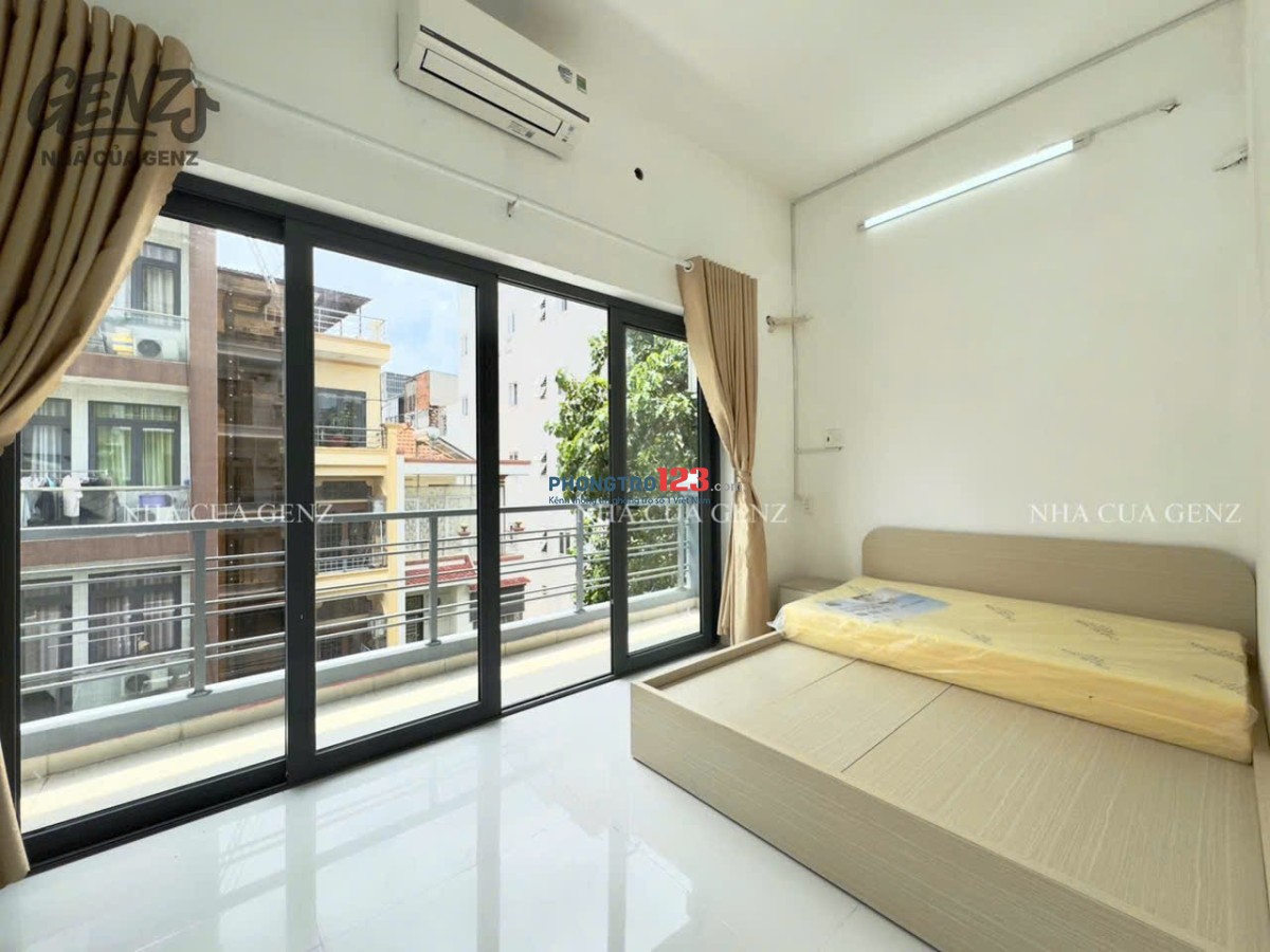 CĂN HỘ 1 PHÒNG NGỦ CÁCH MẠNG THÁNG 8, Q10 - FULL NỘI THẤT, BAN CÔNG THOÁNG MÁT