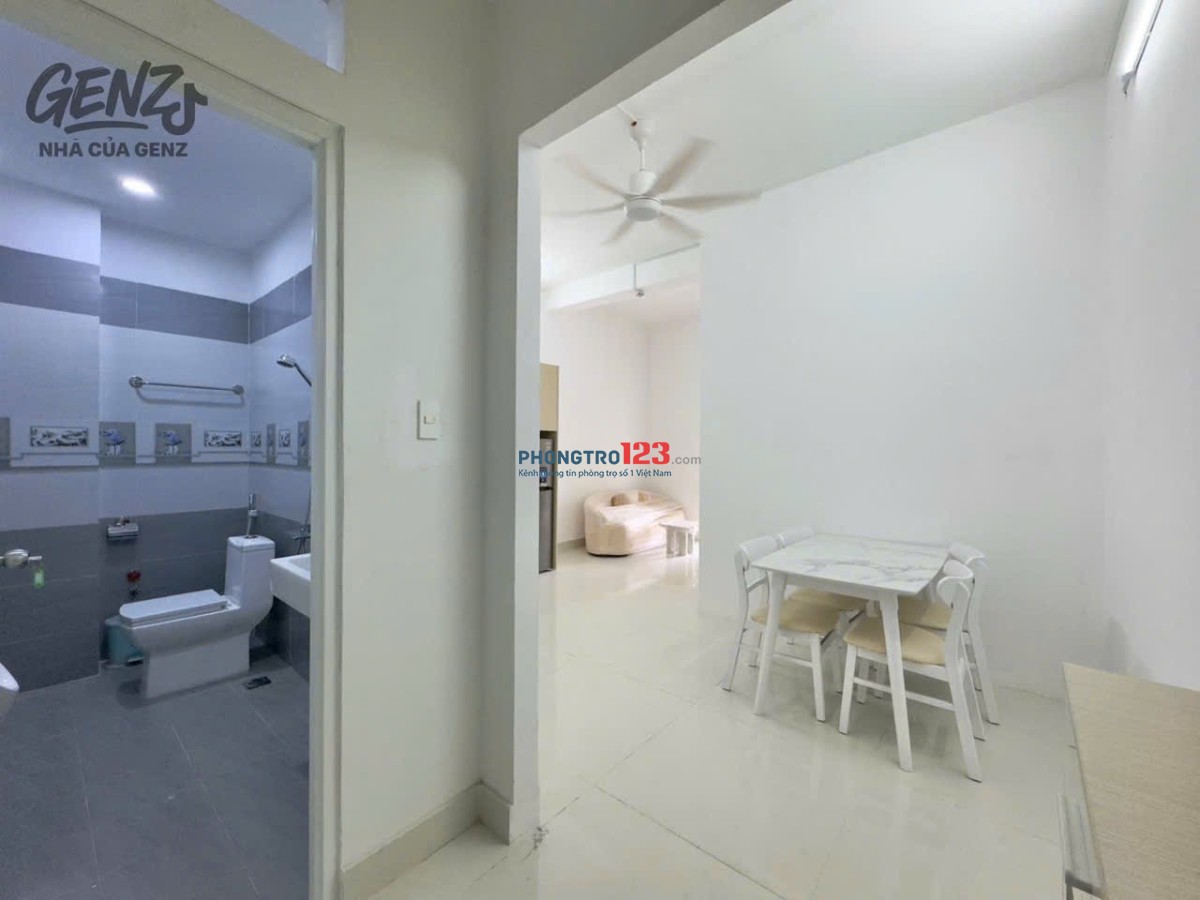 CĂN HỘ 1 PHÒNG NGỦ CÁCH MẠNG THÁNG 8, Q10 - FULL NỘI THẤT, BAN CÔNG THOÁNG MÁT