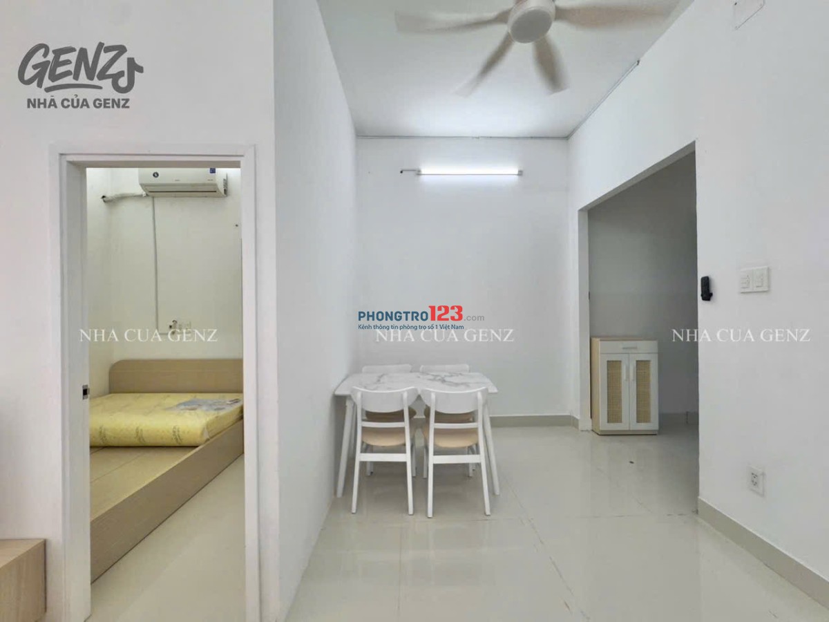 CĂN HỘ 1 PHÒNG NGỦ CÁCH MẠNG THÁNG 8, Q10 - FULL NỘI THẤT, BAN CÔNG THOÁNG MÁT
