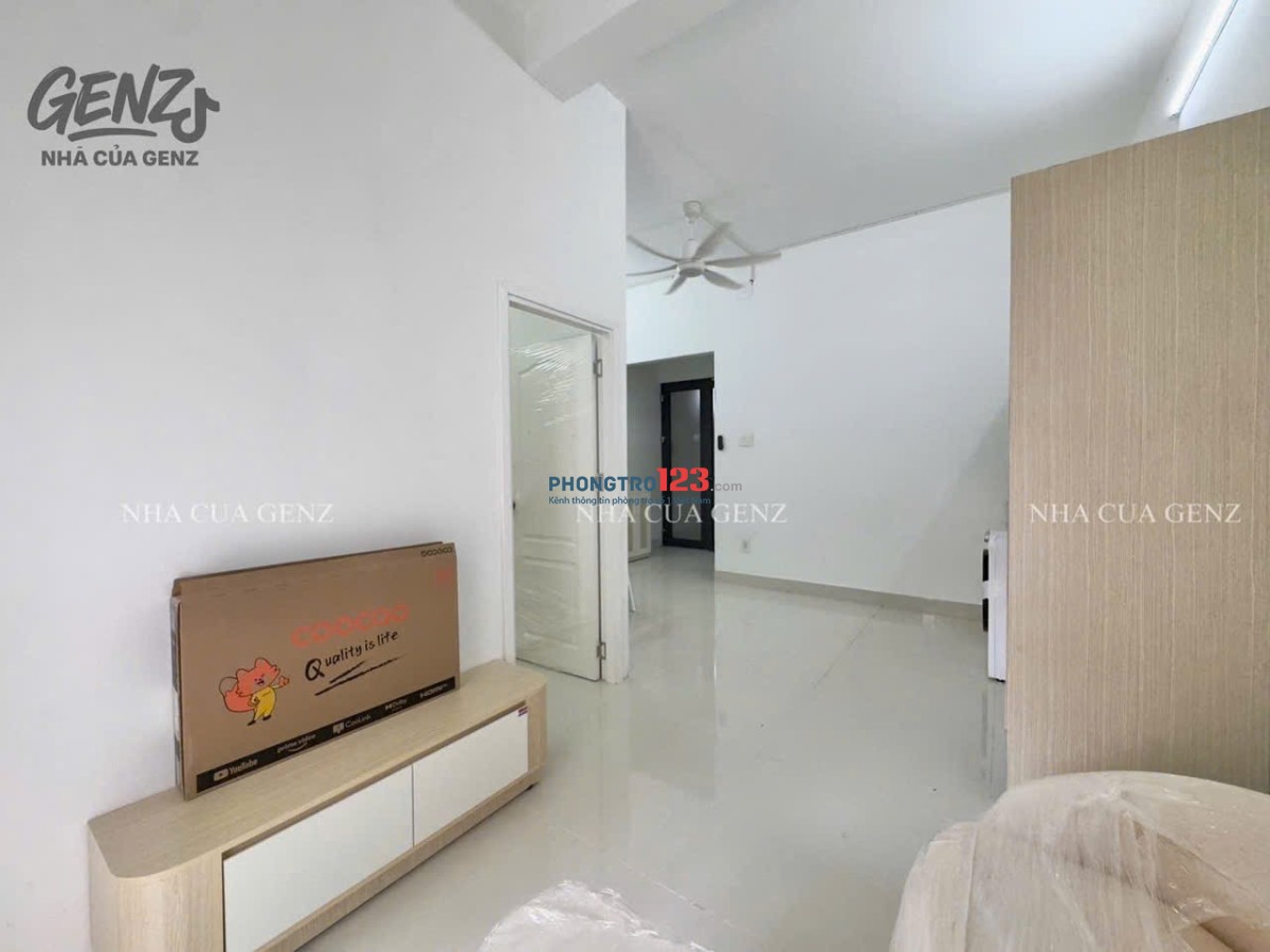 CĂN HỘ 1 PHÒNG NGỦ CÁCH MẠNG THÁNG 8, Q10 - FULL NỘI THẤT, BAN CÔNG THOÁNG MÁT