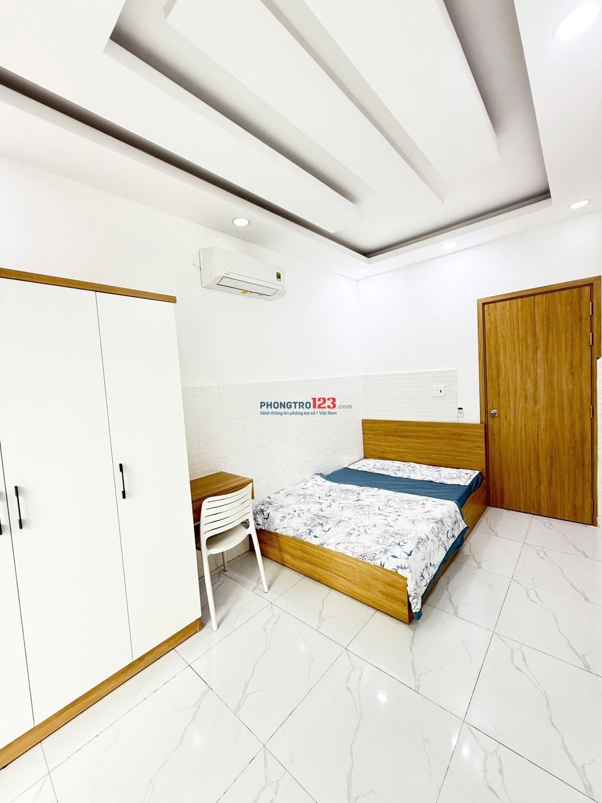 CHO THUÊ PHÒNG FULL NỘI THẤT, TÁCH BẾP, BAN CÔNG – VŨ TÙNG, BÌNH THẠNH, GẦN CHỢ BÀ CHIỂU