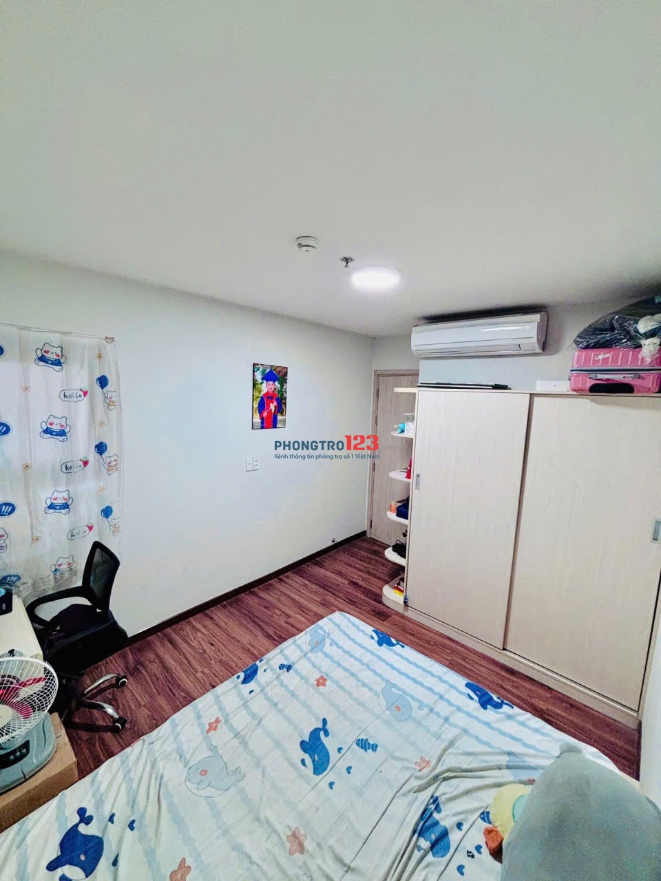 Nhà riêng hẻm Lê Văn Sỹ- P.Nhiêu Lộc, 1 trệt, 1 lầu, 2p ngủ giá 14tr/tháng