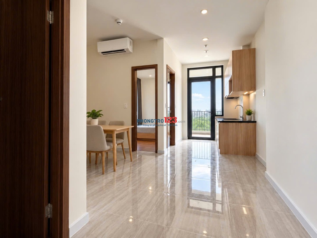 Cho thuê căn hộ Bcons Avenue 1PN 1WC, nội thất cơ bản