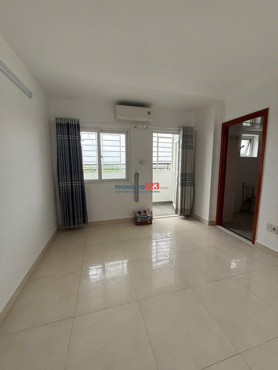 Chung cư Tô Hiến Thành, Q10: 60m2, 1p ngủ, 7triệu, nhà trống