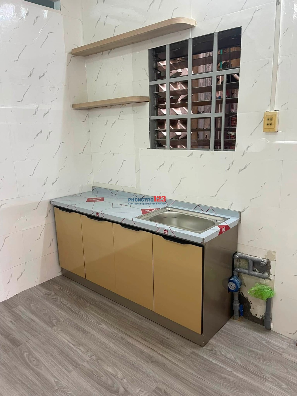 Cho thuê Chung cư Tân Hoá, Quận 11 - 68m | 2PN | Giá: 7tr8/tháng. Ở liền!