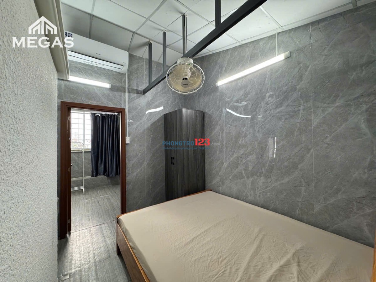 Cho thuê phòng trọ quận 3, 1PN, nội thất đầy đủ, gần công viên Lê Thị Riêng