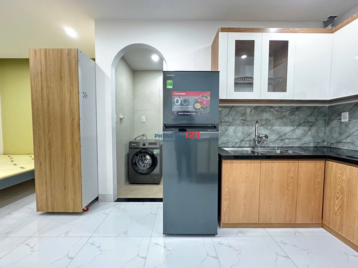 CĂN HỘ 30M² BAN CÔNG, MÁY GIẶT RIÊNG – PHAN VĂN TRỊ, BÌNH THẠNH, GẦN LANDMARK 81, QUẬN 1
