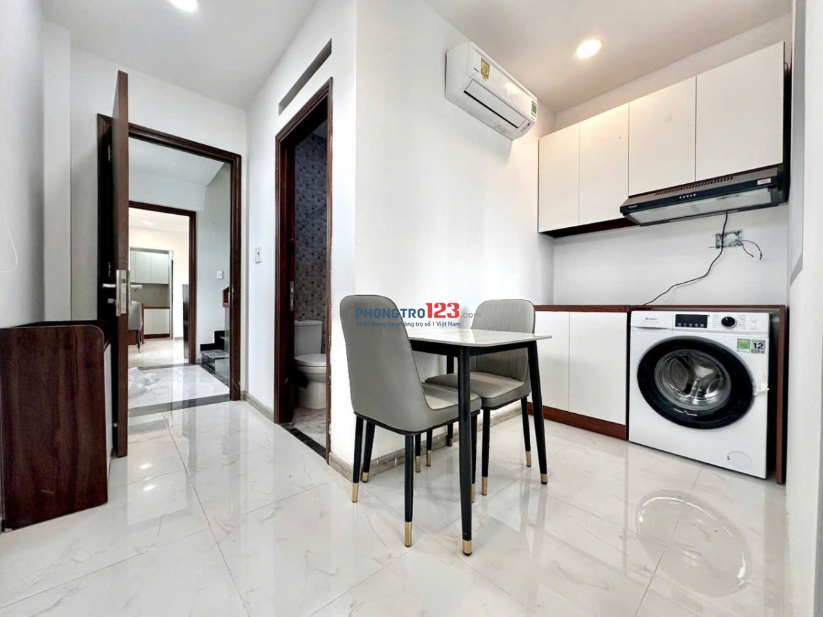 CHO THUÊ CĂN HỘ 1PN TÁCH BẾP, MÁY GIẶT RIÊNG NGUYỄN VĂN ĐẬU, BÌNH THẠNH | GIÁP PHÚ NHUẬN, QUẬN 1