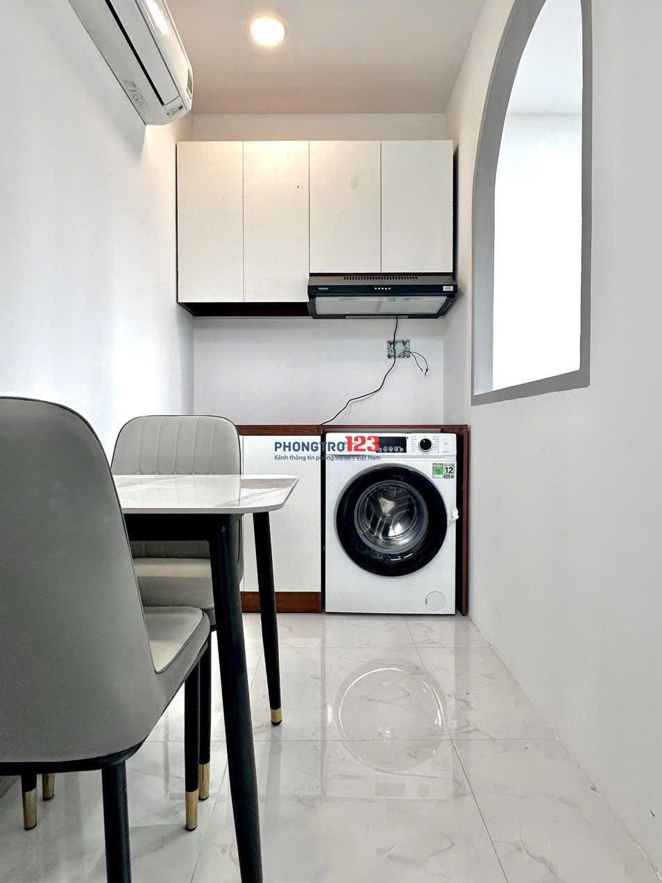 CHO THUÊ CĂN HỘ 1PN TÁCH BẾP, MÁY GIẶT RIÊNG NGUYỄN VĂN ĐẬU, BÌNH THẠNH | GIÁP PHÚ NHUẬN, QUẬN 1